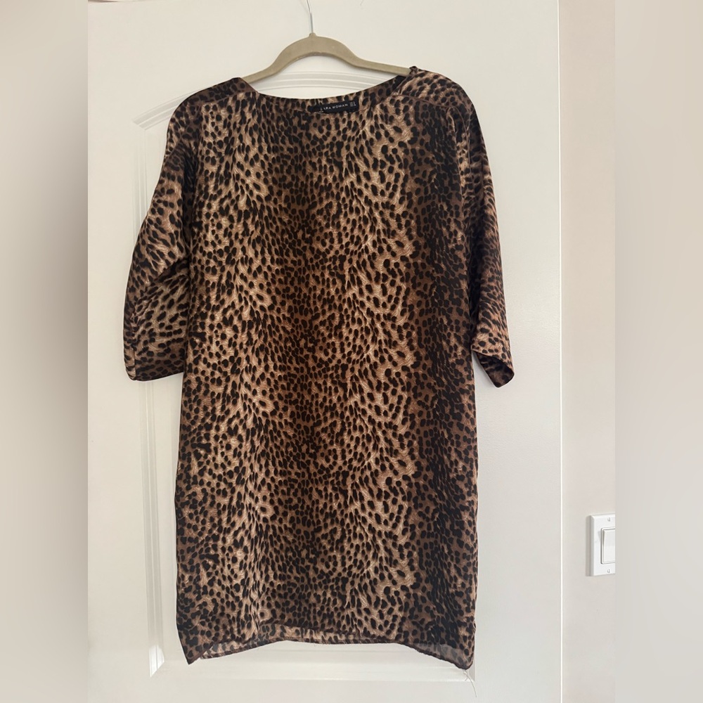 Zara Dress - Leopard